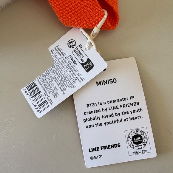 BT21 RJ Plush Backpack - Picture 7 of 7